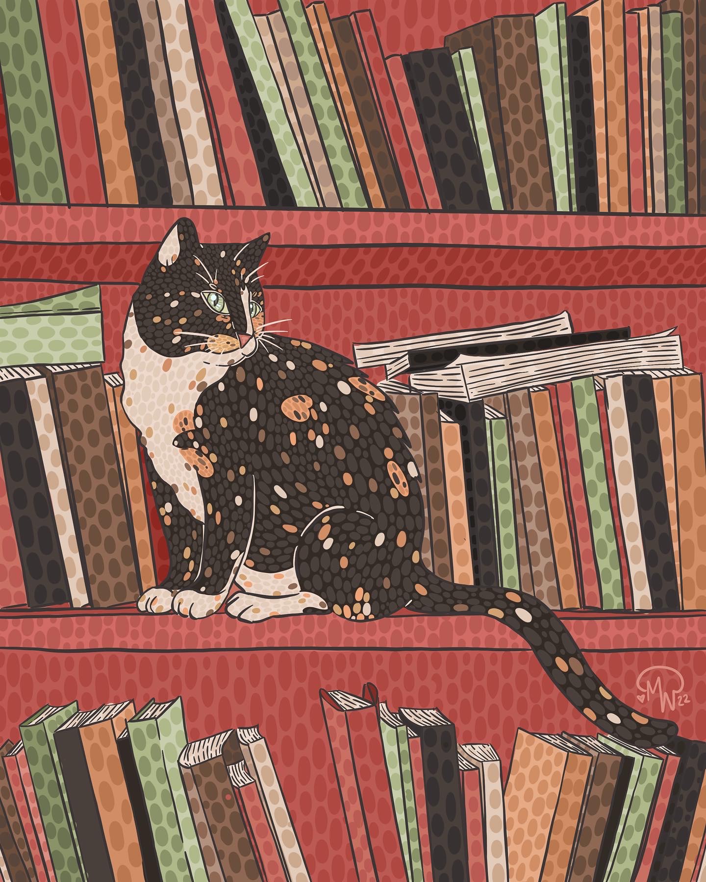 Bookcase Cat (2022)